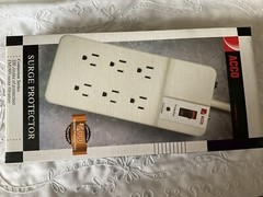 Surge Protector 2each 120 Volts 60 HZ 15 AMPS 6 Plug ACCO 50645 Centurion Series