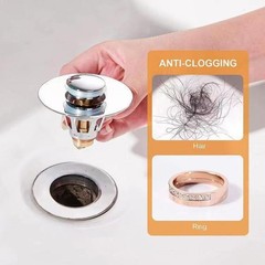 1Pcs Drain Magic Universal Sink Stopper, Instantly Replace Broken Stoppers