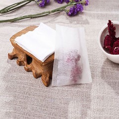 100/500/1000 Heat Seal Open Top Non-Woven Empty Filter Bags for Tea/Dried Fruits