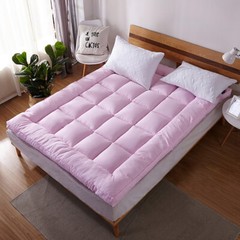 Soft Thick Mattress Pad Topper Quilted Fitted Mattress Protector Foldable Pad