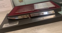 Vintage Rada Cutlery Steak Knife 6pc Gift Set With Box As Shown (M)