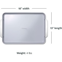 Caraway Non-Stick Ceramic Baking Sheet – Naturally Slick Ceramic Coating – Cream