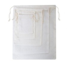 Biglotbags – Premium Poly Cotton Double Drawstring Reusable Muslin Bags