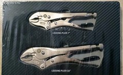 KOBALT 9 Piece Tool Set 6 Pliers, 2 Adjustable Wrenches and Wire Strippers