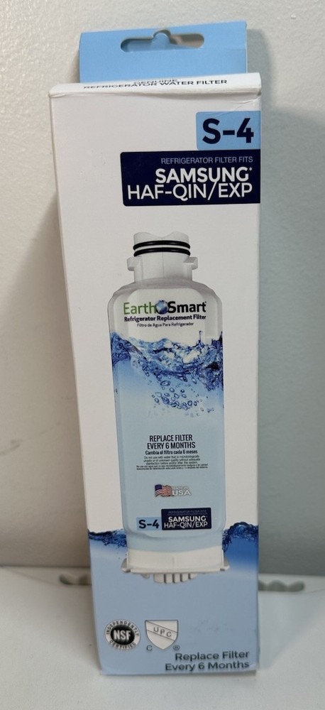 Earth Smart 4005003 S-4 Refrigerator Replacement Filters for Samsung Haf-qin