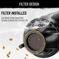 Battery Powered Electric Fuel Transfer Siphon Pump Gas Oil Water Liquid 2.2 GPM