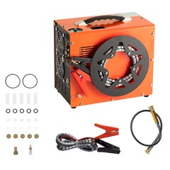 VEVOR PCP Air Compressor 4500PSI/30Mpa Built-in Converter DC12V/AC120V Auto-Stop
