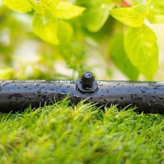 1/2 in. x 500 ft. Poly Drip Tubing Irrigation Sprinkler System Water Line Pipe