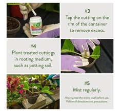 2 Pack Garden Safe Takeroot Rooting Hormone, New Plants Growth Powder – 2 Oz