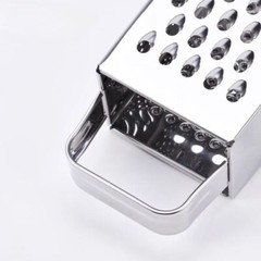 Kitchen Stainless Steel 4-Sided Box Food Grater Vegetable Cheese Slicer Shredder