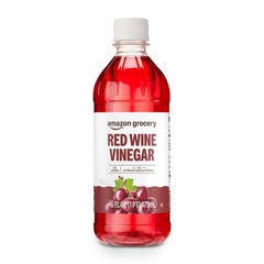 Amazon Grocery, Red Wine Vinegar, No artificial colors or flavors, 16 Fl Oz