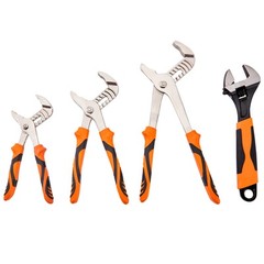 VEVOR Pliers Set Groove Joint Pliers 8-Piece High Carbon Steel 12″/10″/8″/6″