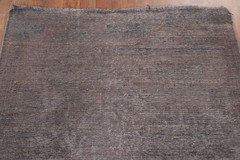 Over-Dyed Traditional Area Rug 4×6 Hand-knotted Wool Vintage Brown for Any Room