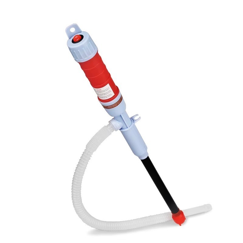 Battery Powered Electric Fuel Transfer Siphon Pump Gas Oil Water Liquid 2.2 GPM