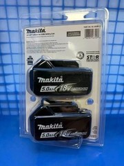 2 Pack Makita BL1850B-2 18V LXT Lithium‑Ion 5.0Ah Battery