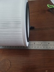 HEPA Air Purifier Replacement Filter 5 1/4 Long, Inner Diameter 3 1/2