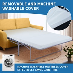 Begonia.K Memory Foam Sofa Bed Mattress Replacement, Full Queen Pull Out Couch