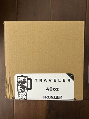 Hydrojug American Heritage Collection Frontier Cow Traveler 40oz Cup New IN HAND