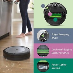 iRobot Roomba i4+ EVO (4550) Self-Emptying Robot Vacuum – Certified Refurbished!