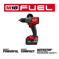 Milwaukee 2904-22 M18 FUEL 1/2″ Hammer Drill/Driver Kit