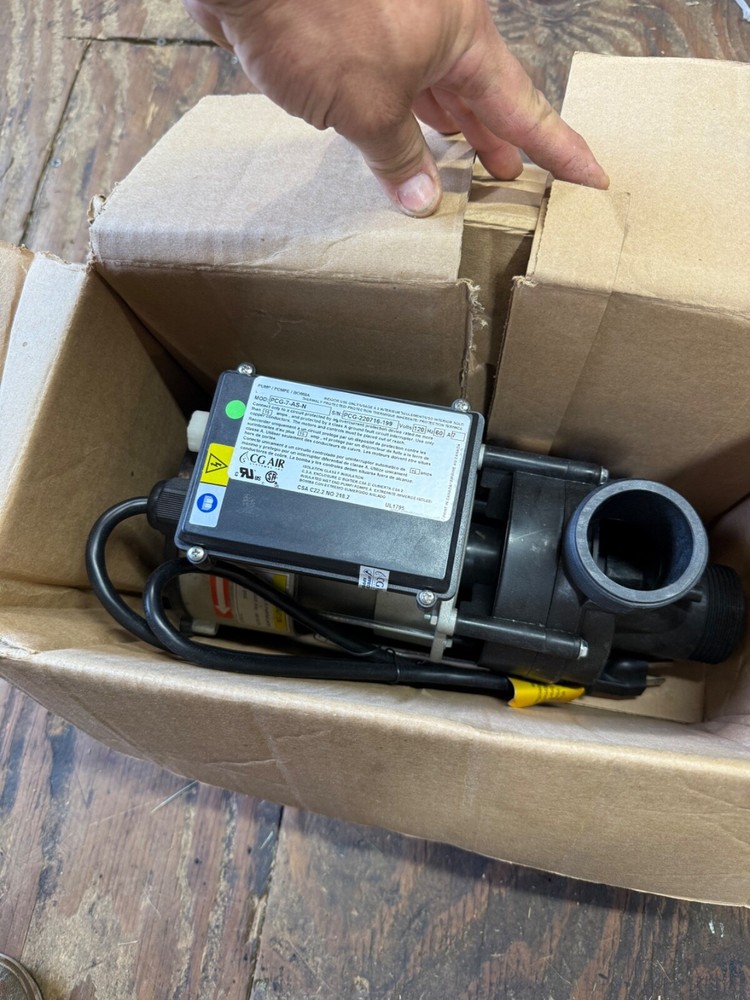 CG AIR PCG-7-N 120 VOLTS 60HZ 7A Pump Pool New No Box