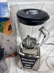 Oster Pro 1200 7 Speed Blender BLSTMB Nickel Silver – Tested Works Beautiful