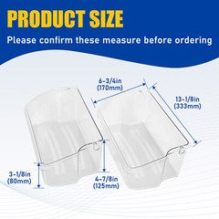 For 240324502 Refrigerator Door Bin Shelf For Frigidaire Kenmore New 2PC