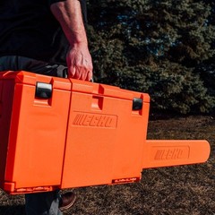 ToughChest 24 in. Chainsaw Carrying Case Tool Box with Storage for Oil