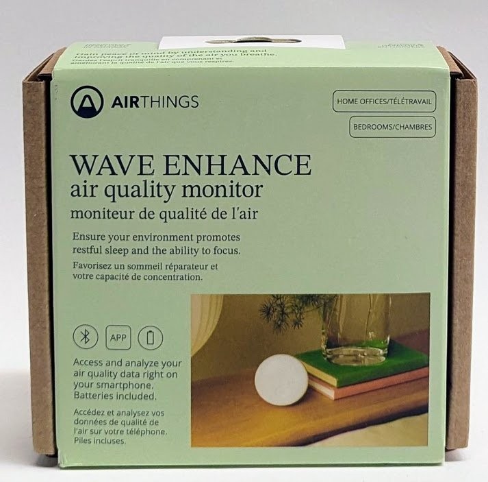 Airthings Wave Enhance Indoor Air Quality Monitor #322
