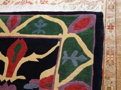 Hand-Knot 55″x88″ TUFENKIAN TIBETAN WOOL RUG