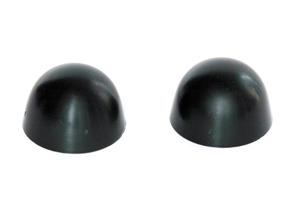Porcher Toilet Bolt Caps – Set of 2 – GLOSS BLACK