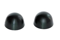 Porcher Toilet Bolt Caps – Set of 2 – GLOSS BLACK