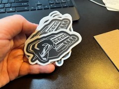 Custom Printed Stickers Vinyl Decals Waterproof Die Cut Glossy Matte Holo Logo