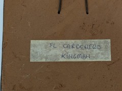 VTG Guayaquil Ecuador El Carbonero Kingman Wall Decor Tile Red 4.75″ by 5.25″