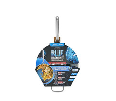 Blue Diamond 5QT Ceramic Nonstick Jumbo Sauté Pan with Lid – Toxin-Free