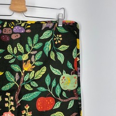 IKEA VILDPERSILJA Cushion Cover Black Multicolor Botanical Floral Print 20×20
