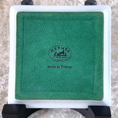 Vintage Hermes Paris Mini Tray Toucans Porcelain Ashtray 8 x 8 cm