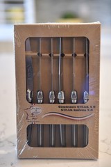 Laguiole Jean Dubost 6Pc. Steak Knife Set NEW !!