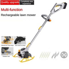 20V Brushless Brush Cutter Cordless Weed Trimmer w/ LCD＆4.0Ah Battery＆Blades