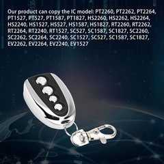 2× Remote Control Backup Key Sliding Gate Opener Automatic Operator 433.92MHz US