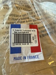 „Carbone Plus“ DE Buyer Round Steel Grill Pan-France- NEW 8”