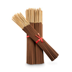 UNSCENTED Incense Sticks 11″ Bulk – 100% Natural Joss Punk and Bamboo Blanks