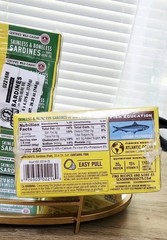 12x Season Wild Caught Sardines Boneless Skinless in 100% Pure Olive Oil 4.38oz