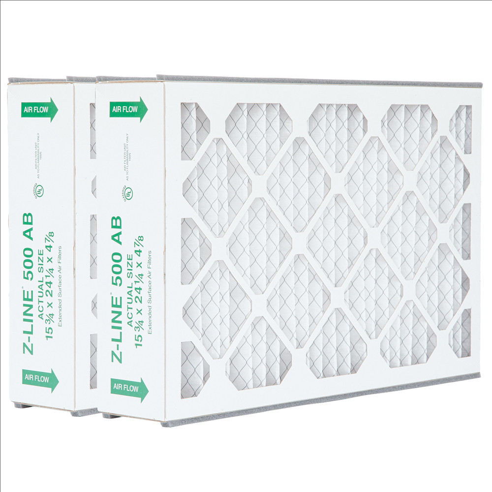 Glasfloss ZL 16x25x5 MERV 10 Fits Trion Air Bear Air Filters. 2 Pack