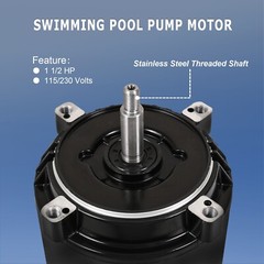 Hayward pool Pump 1.5 HP Pool Pump Replacement Century Motor For UST1152
