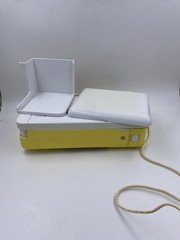 Vintage General Electric Food Slicer Model B1-SL10/3771 White Yellow FADED READ