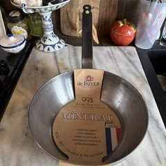 De Buyer MINERAL B Carbon Steel Fry Pan 9 1/2 24cm