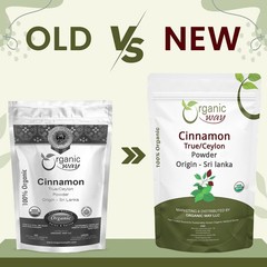Organic Way True Ceylon Cinnamon Powder – Organic, Kosher & USDA Certified