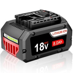 2 Pack 18V Battery For Bosch 18V 8.0AH Li-ion BAT609 BAT610G BAT618 GSR18V-LI