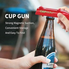 Beer Cap Gun Funny Launcher Shooter Bottle Opener Creative Drinking Game Family
